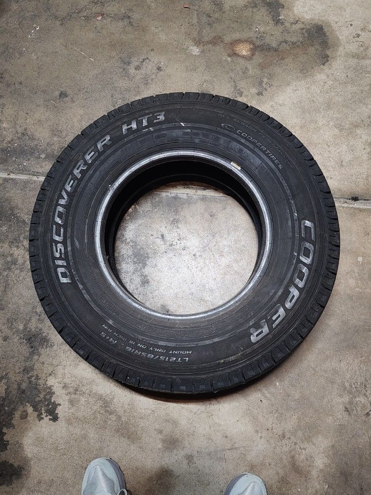New Tire Cooper LT215/85R16 Discovered HT3