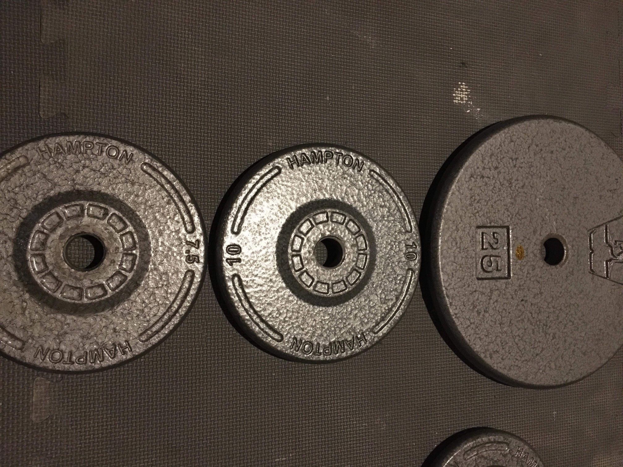 Variety Of Hampton Brand  Weight Plates