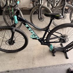Upgraded Trek Marlin 6 mountain bike. XS frame.