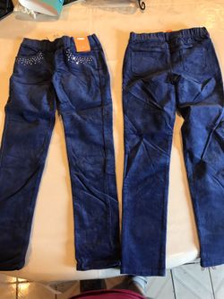 2 Girls Gymboree pants size 7 New