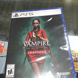 Vampire PS5 Video Game New