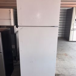 White Refrigerator And Freezer