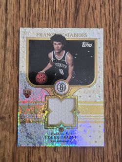 Topps Nolan Traore Rookie Jersey Card Limited To /50