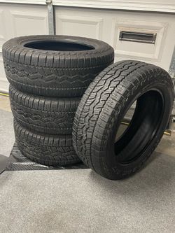 Set of 4 Falken Wildpeak A/T3W Tires.