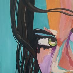 Contemporary Woman face #5