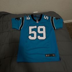 Youth Medium Luke Kuechley Carolina Panthers  jersey