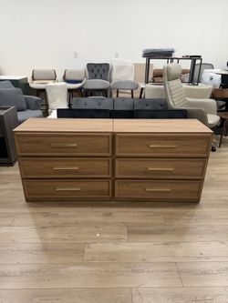 Set 2 Oversized Extra Large Nightstands Set of 2 Tall Bedside Side Table with 3 Drawers Storage Modern End Tables Wide Night Stands ，Brown oak