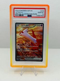 2024 Pokémon Latias ex Surging Sparks SIR PSA 10