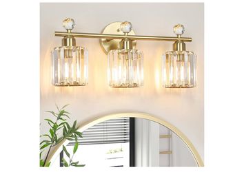 3-Light Gold Bathroom Light