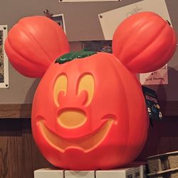 Disney Mickey Mouse Light Up Jack-o-lantern