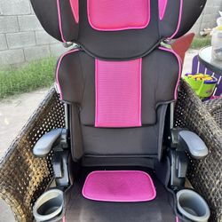 Baby Trend Protect 2-in-1 Folding Booster Seat Hot Pink