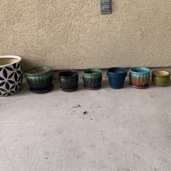 Various Sized Planting Pots