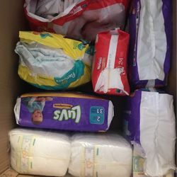 Full Box Of Diapers