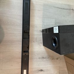 Samsung - 2.1-Channel Soundbar System with Wireless Subwoofer - Black