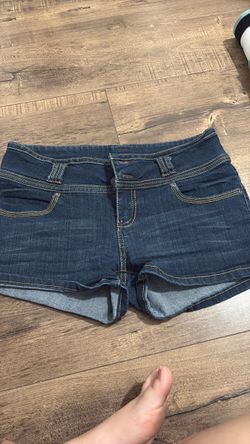 Dark Wash Denim Jean Shorts