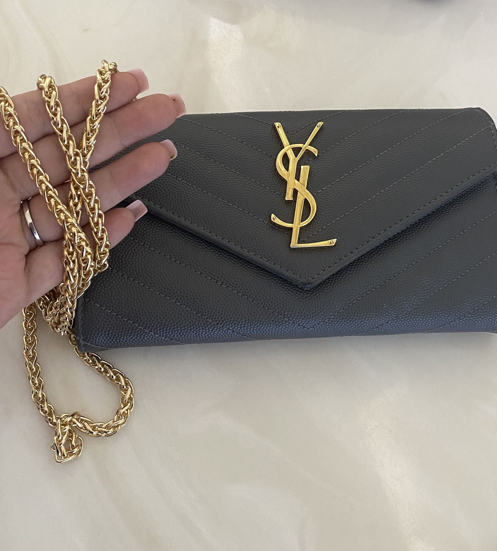 Authentic Ysl Wallet On Chain