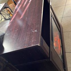 Tv Console W/electric Fire Place