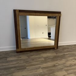 Mirror Dark Pine Landscape