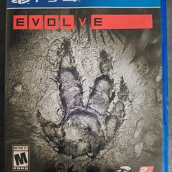 PS4 Game Evolve 