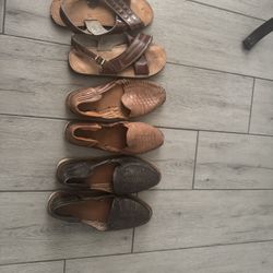 Huaraches De Baqueta