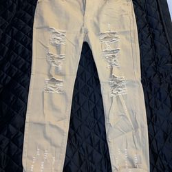 Urban Khaki Ripped Men’s Jeans (NEW) 