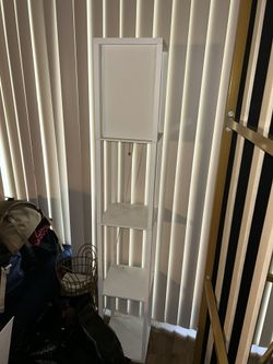 Tall Lamp W Shelves