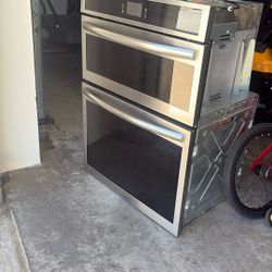 Free! Built In microwave and wall oven