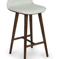 Walnut bar stool