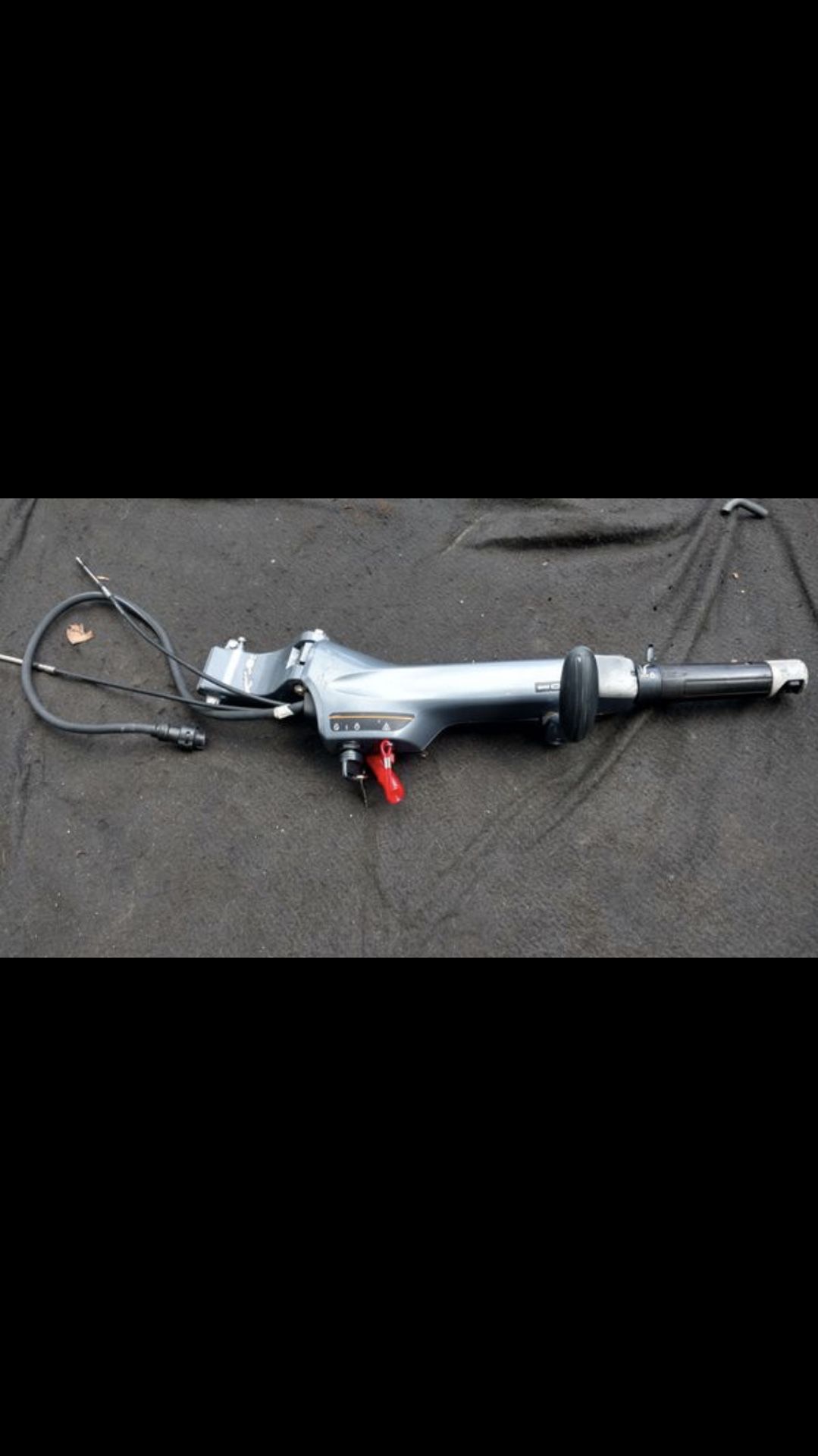 yamaha big tiller handle control. 40 hp and up