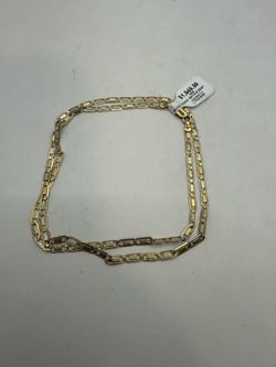 6.3Dwt/ 9.79G 18Karat YG Gucci Style chain
