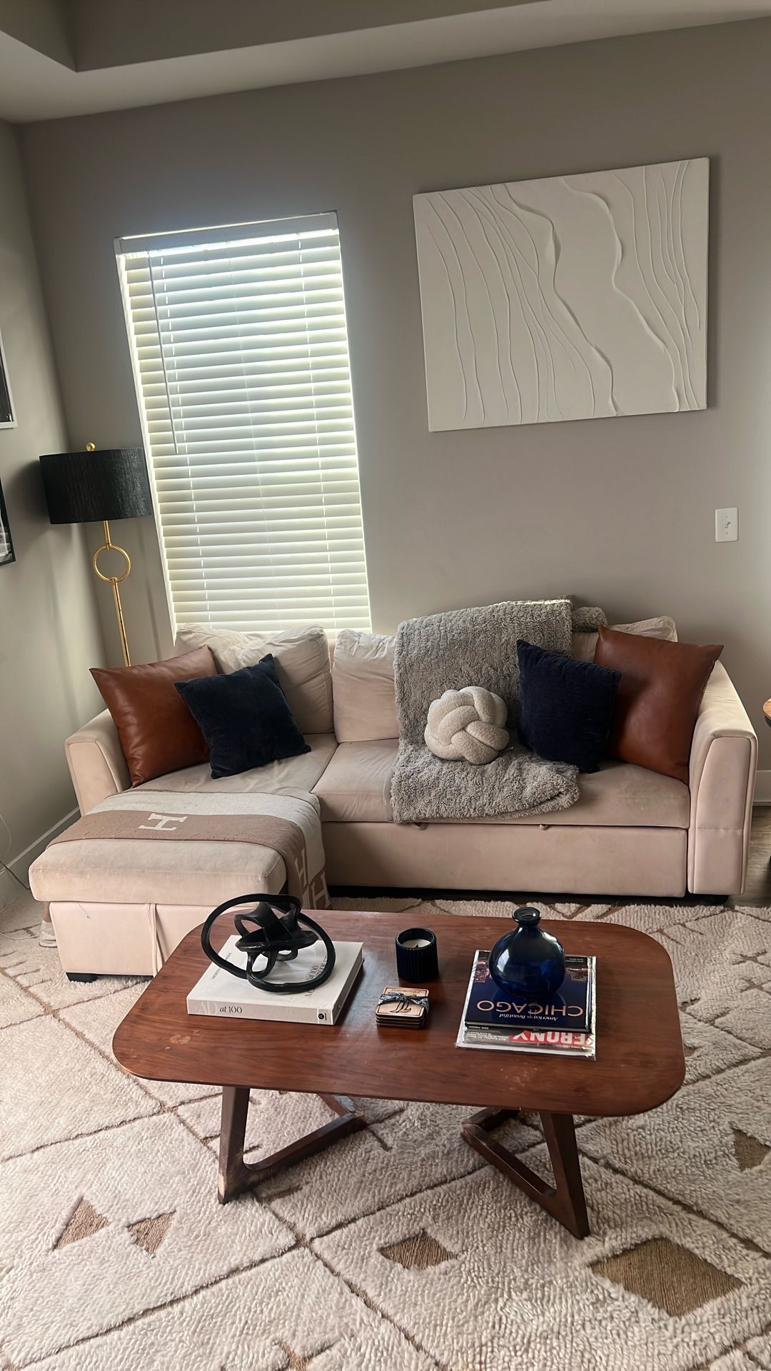 Convertible Sofa with storage! 