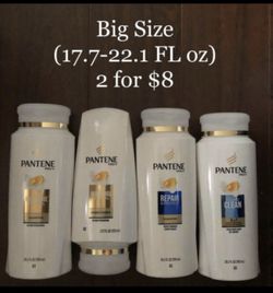 Big Size Pantene Shampoo & Conditioner 2 for $8