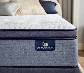 King Size Mattress Serta Perfect Sleeper 14” Thick Pillow Top  – Factory Direct, Premium Comfort | Fast Same-Day Delivery 🚚 