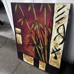 Bamboo Art Painting