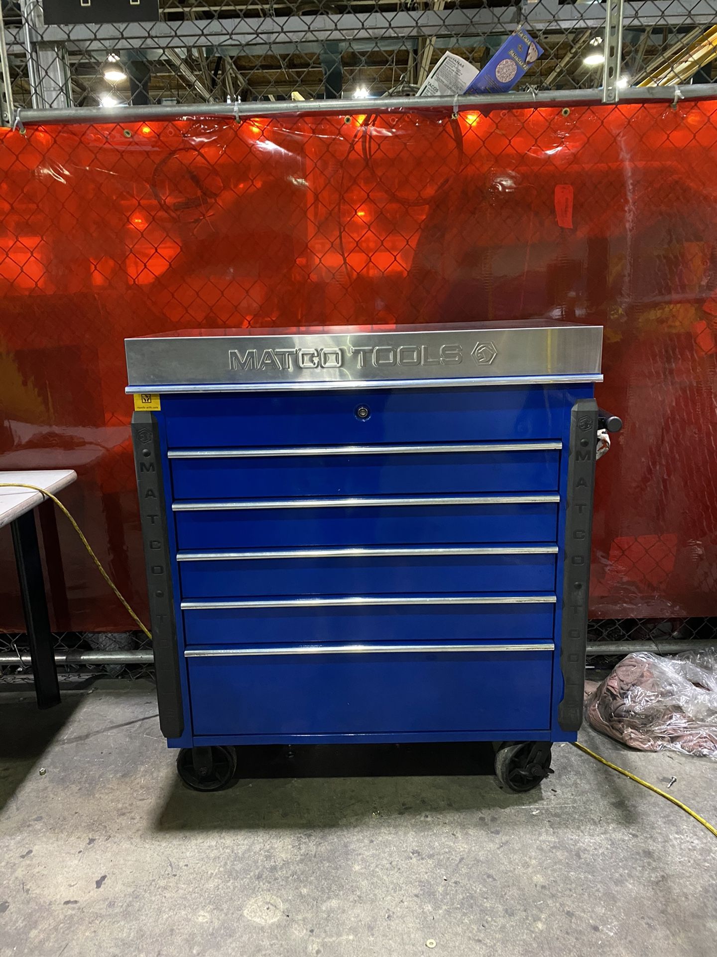 Matco tools box (TOOLS NOT INCLUDING )