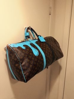 AUTHENTIC CUSTOM LV KEEPALL 55