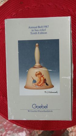 Goebel Hummel annual 1987 bell