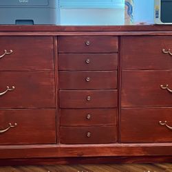 Solid Wood Antique Dresser