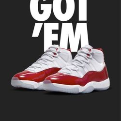 Jordan  Retro 11 Cherry Reds