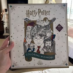 Harry Potter Coloring Wizadry Paperback