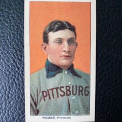 Honus Wagner 1988(Reprint) T-206 Polar Bear Back RARE! 