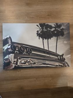 "Vintage American Car" Print By: BM Noskowski