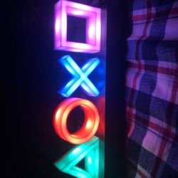 Playstation Neon sign