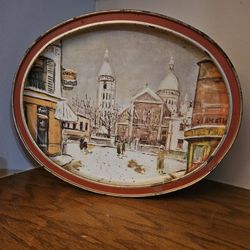 Holiday Scene Tin