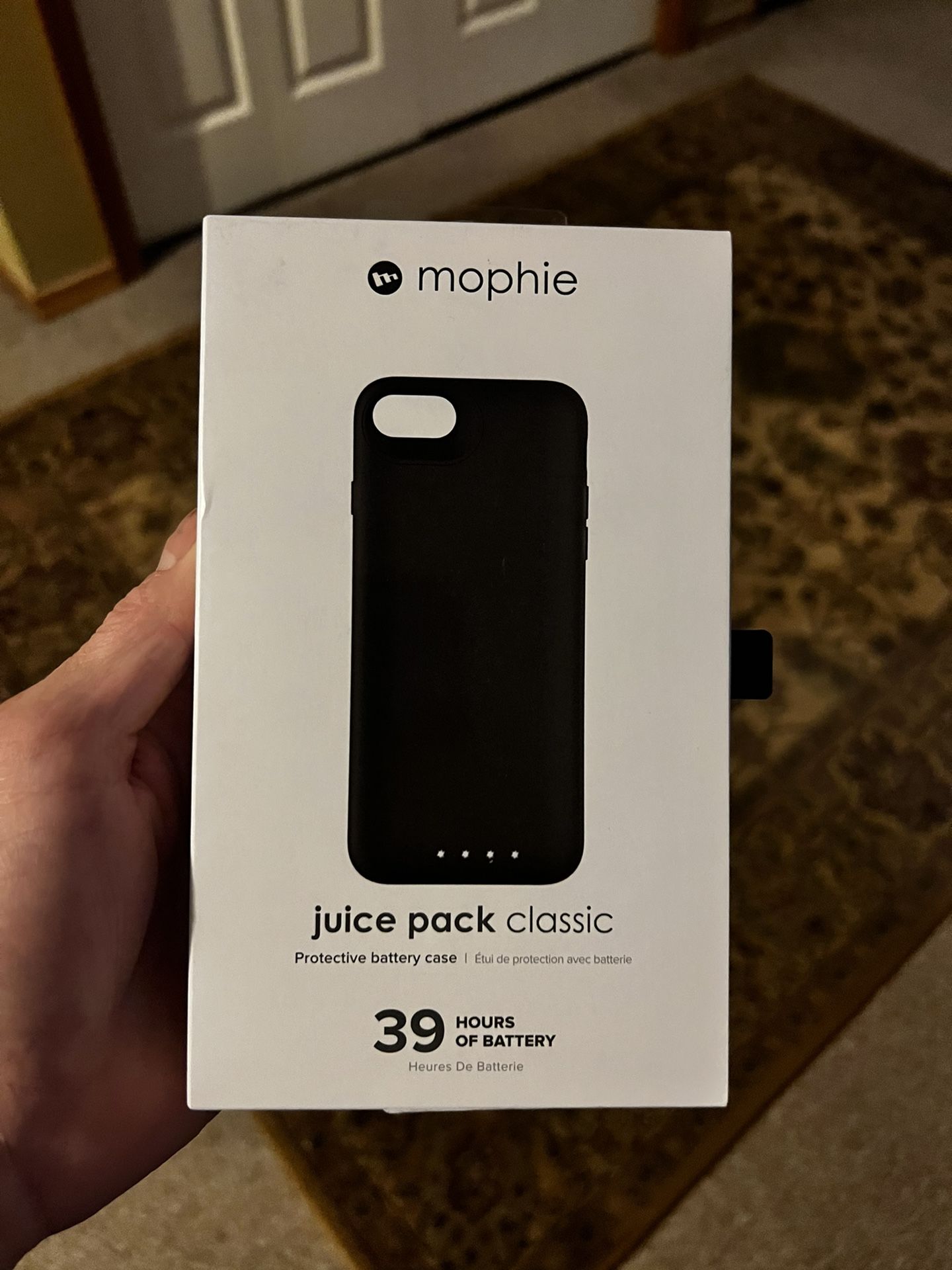 iPhone 8 Mophie Juice pack protective battery case like new