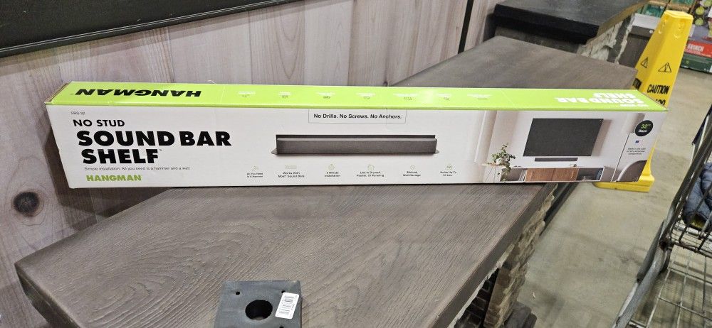 No STUD sound BAR SHELF 