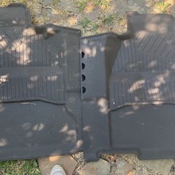 GM Accessories (contact info removed)3 Crew Cab Second-Row Interlocking Premium All-Weather Floor Liner in Cocoa