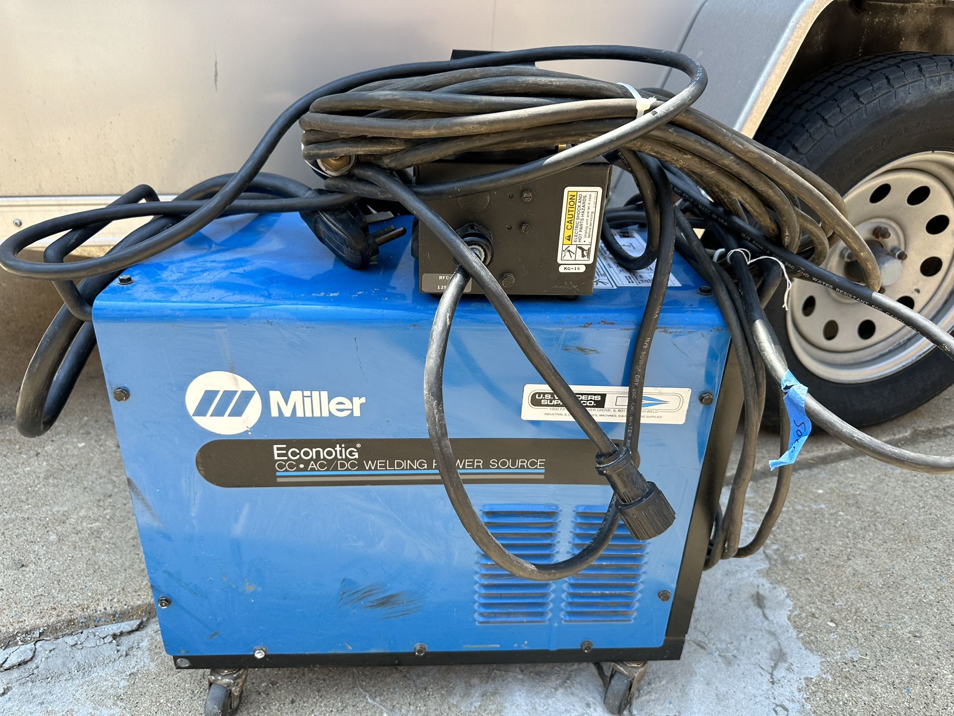 Miller Econotig CC•AC/DC Tig Stick Welder Multi Process Welders