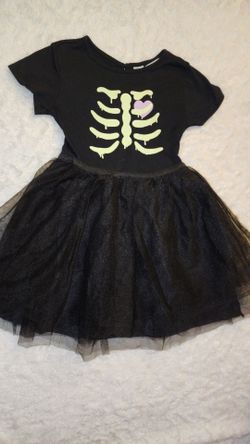 Halloween skeleton dress
