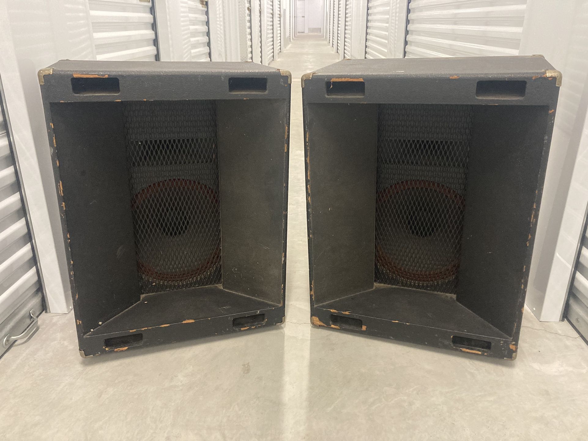 Large Speakers With Powered Mixer